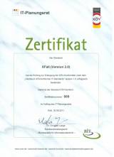 XÖV zertifiziert am 30.08.2011